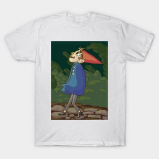 Wirt Got Spooked- Over the Garden Wall T-Shirt